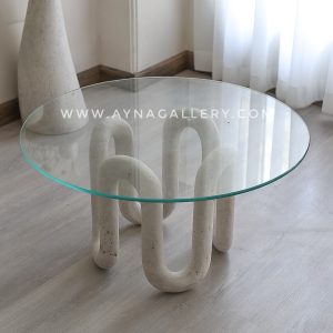 میز مارپیچ سنگی